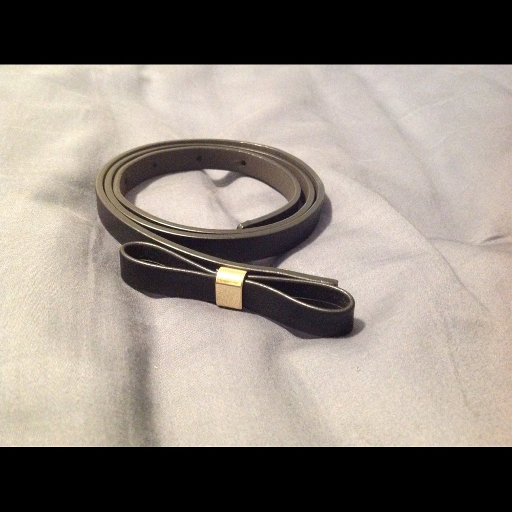 Banana Republic XS Black Bow Belt